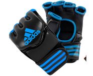 Перчатки для смешанных единоборств чёрно-синие Adidas Traditional Grappling ADICSG07