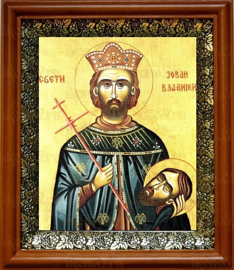 Иоанн-Владимир (Сербский) (19х22), светлый киот