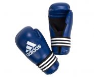 Перчатки полуконтакт синие Adidas Semi Contact Gloves ADIBFC01