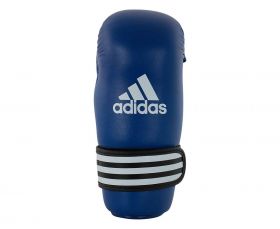 Перчатки полуконтакт синие Adidas Wako Kickboxing Semi Contact Gloves ADIWAKOG3