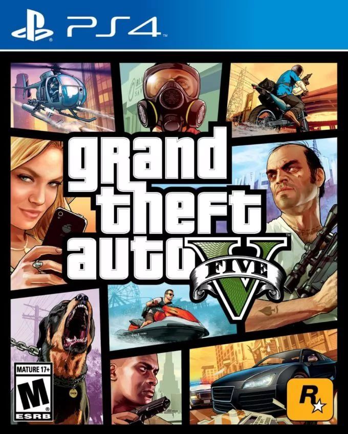 Grand Theft Auto V GTA 5 Ps4  русс. версия
