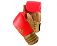 Перчатки боксёрские Adidas HibridI 200 ADIH200 красно-золотые