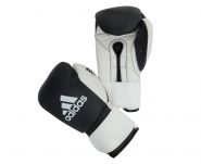 Перчатки боксёрские Adidas Glory Strap Professional ADIBC061 чёрно-белые