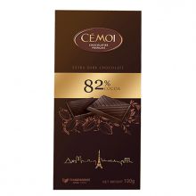 Шоколад Cemoi Горький 82% какао - 100 г (Франция)