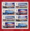 Лист почтовых марок Чемпионат мира по футболу FIFA 2018 в России. Стадионы Россия 2017