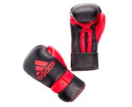 Перчатки боксёрские Adidas Super Pro Safety Sparring Hook & Loop ADIBC23N чёрно-красные