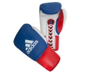 Перчатки боксёрские Adidas Professional Russian Edition ADIBC16 сине-красно-белые