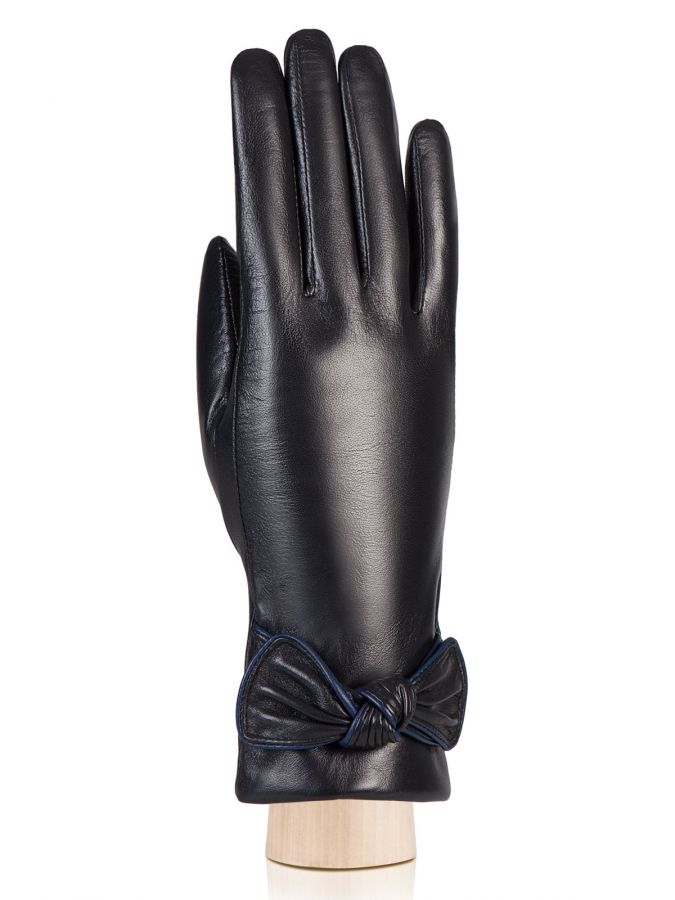 Синие перчатки с бантом LABBRA GR01-00023436