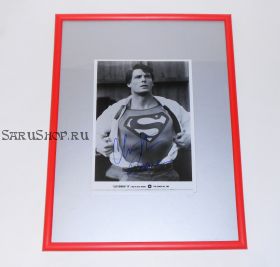 Автограф: Кристофер Рив. Супермен / Superman. Фото 1983 года. Редкость