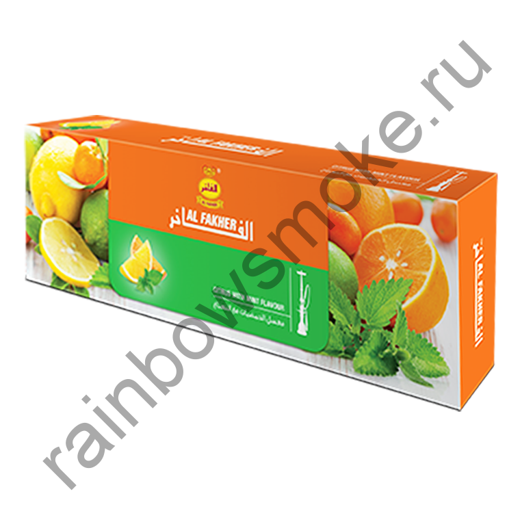 Al Fakher блок (10х50гр) - Citrus with Mint (Цитрус с Мятой)