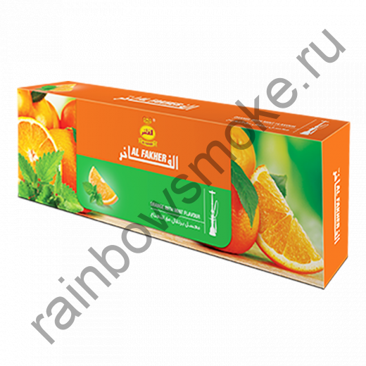 Al Fakher блок (10х50гр) - Orange with Mint (Апельсин с мятой)