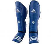 Защита голени и стопы Adidas Wako Super Pro Shin Instep Guards ADIWAKOGSS11 синяя