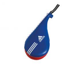 Ракетка для тхэквандо двойная Adidas Maya Double Target Mitt ADITDT03 сине-красная