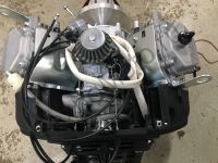 Двигатель на снегоход Буран мощностью 35 л.с., объем 690 куб/см, двухцилиндровый, 4-х тактный с электростартером