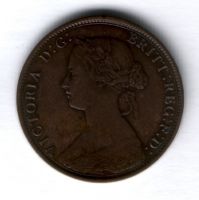 1 цент 1861 г. Новая Шотландия