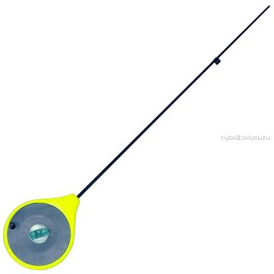 Балалайка Bravo fishing SK-Y с кнопкой поликарбоновый хлыстик ( жёлтая)