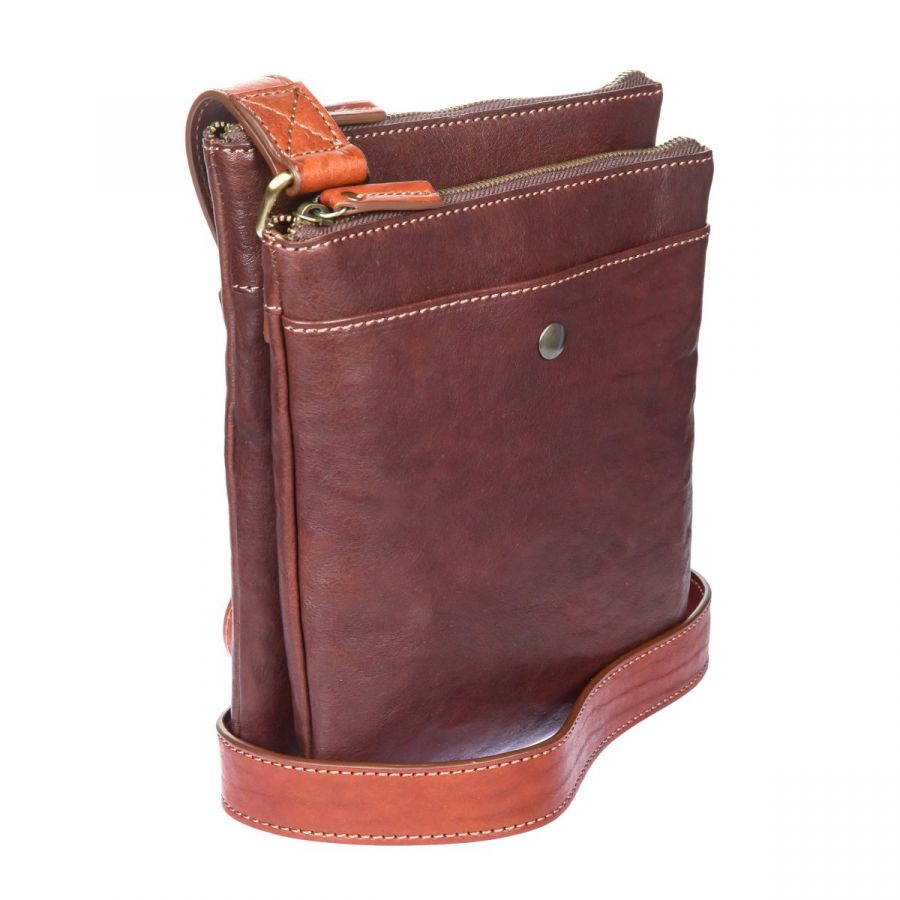 Сумка-планшет Gianni Conti 992471 dark brown-leather