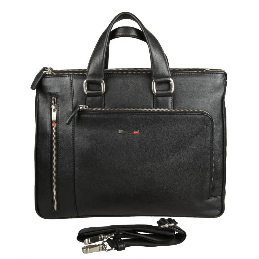 Деловая сумка Gianni Conti 1601161 black