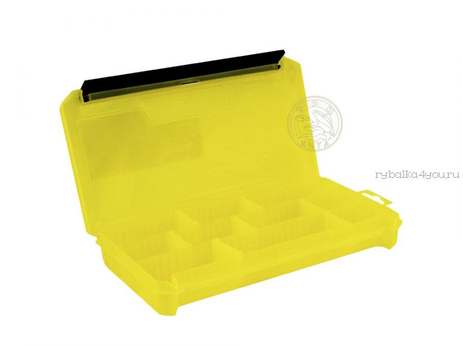 Коробка ТриКита для приманок КДП-2 жёлтая (230х115х35)