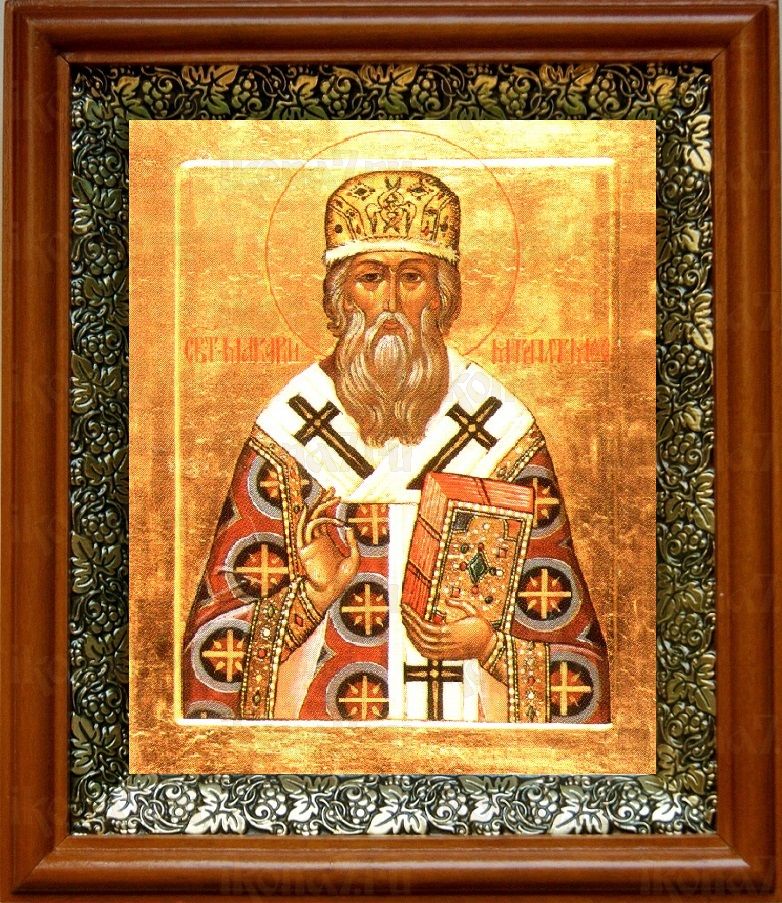 Макарий, митрополит Московский (19х22), светлый киот
