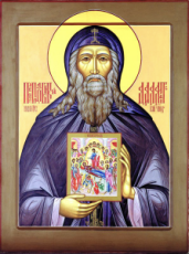 Далмат Исетский (Пермский) (рукописная икона)