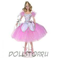 Коллекционная кукла Барби Балерина Мятный леденец из Щелкунчика - Peppermint Candy Cane Barbie Doll