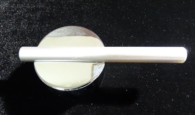 Ручка переключения горхол воды пластик хром круглая