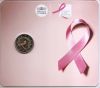 25 лет исследования рака молочной железы 2 евро Франция 2017 BU Блистер
