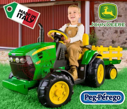 Детский электро трактор Peg Perego igor0047