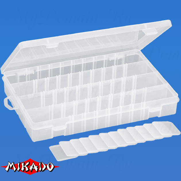 Коробка рыболова Mikado UAC-E002 (27.5 x 18 x 4.3 см.), шт