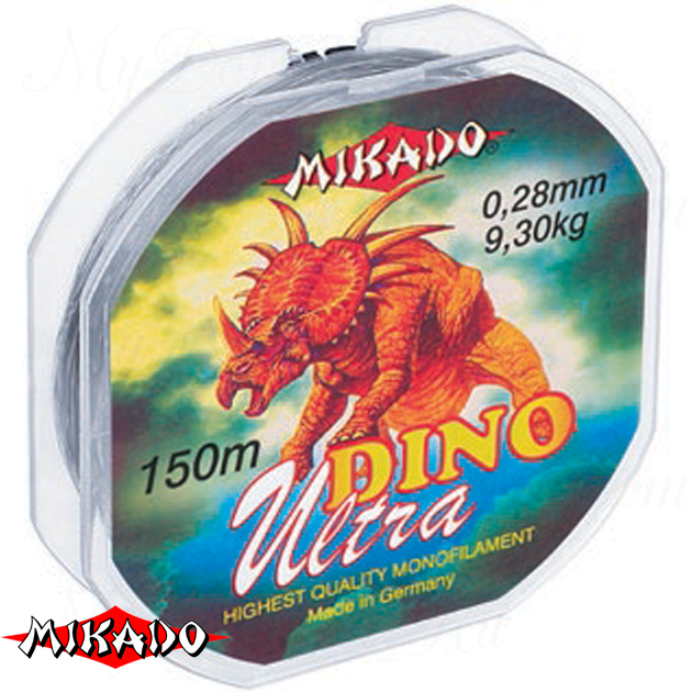 Леска мононить Mikado DINO ULTRA 0,16 (150 м) - 3.60 кг.  уп.=10 шт., шт