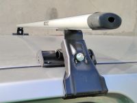 Универсальный багажник на крышу Евродеталь, вид А, аэродинамические дуги