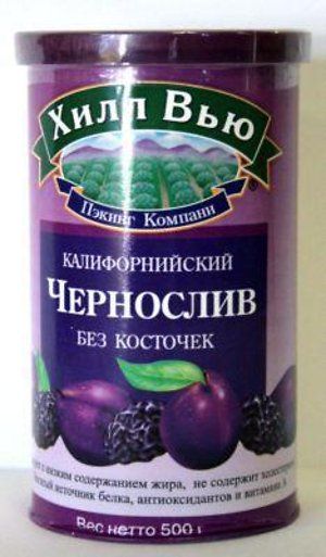 Чернослив (банка 500гр)Колифорния (шт.)