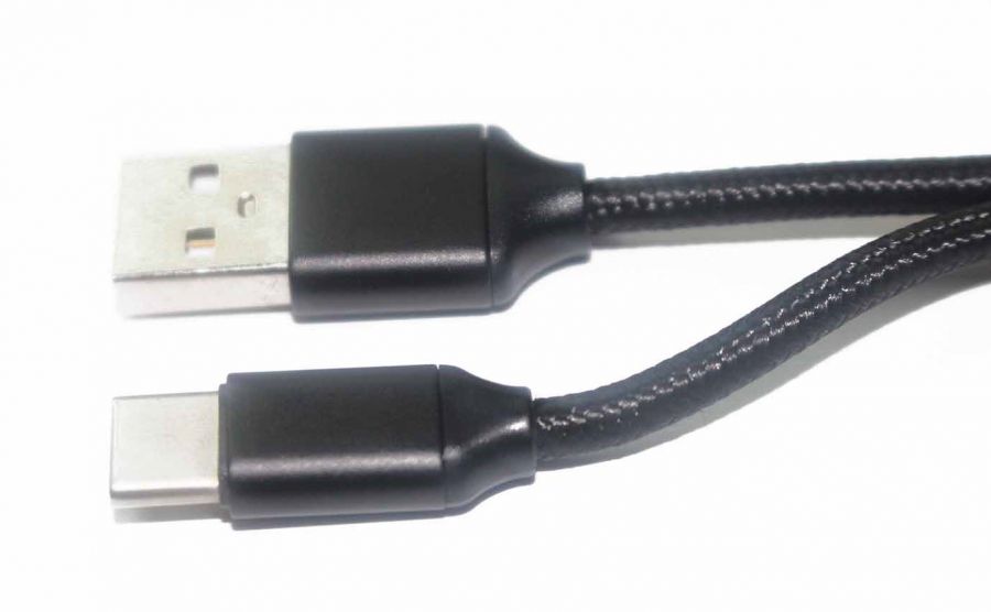Кабель USB Type-C в оплётке (black)