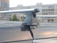Багажник на крышу Kia Soul 2009-19, Атлант, аэродинамические дуги