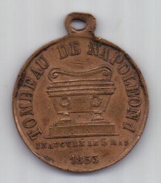 Медаль 1853 г. Наполеон I Бонапарт. Франция