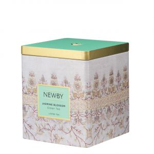 Чай Зелёный листовой цветок Жасмина Newby Jasmine Blossom - 125 г (Англия)