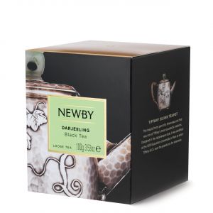 Чай черный Дарджилинг Newby Darjeeling 220020 в картонной пачке - 100 г (Англия)