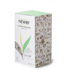 Чай зеленый в пакетиках Цветок жасмина Newby Jasmine Blossom Green Tea (Англия)