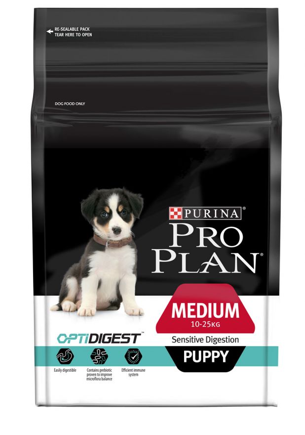 PRO PLAN Puppy Medium Sensitive Digestion Lamb&Rise 1.5kg /Про План для щенков средних пород, с ягненком и рисом 1.5кг