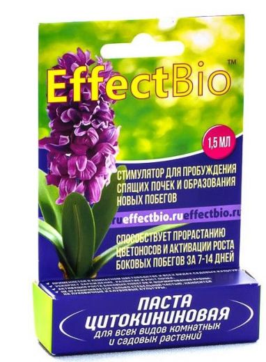 Цитокининовая паста "EffectBio" для всех видов комнатных и садовых растений  1.5мл