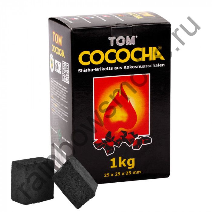 Уголь для кальяна Tom Cococha Yellow (1 кг)