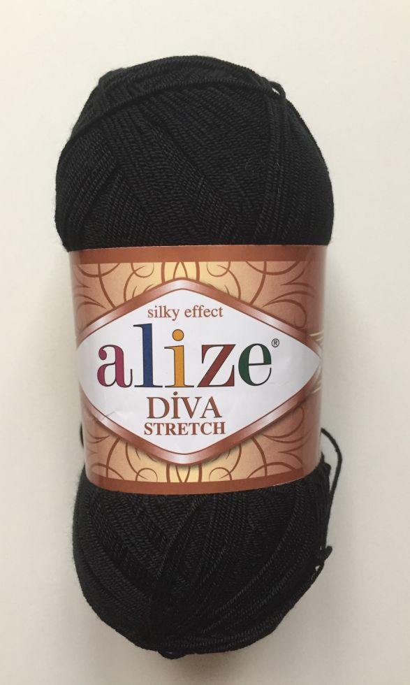 Diva  stretch  (ALIZE) 60-черный