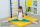 Детский гимнастический мат к шведским стенкам