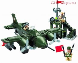 Конструктор Brick CombatZones Военная база