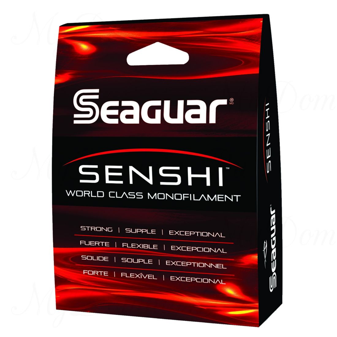 Леска монофильная Seaguar Senshi зеленая 0,33 мм; 20 lb/9,1 кг; 200 ярдов/183 м.