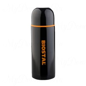 Термос BIOSTAL Спорт NBP-500 с 2-мя чашками, защитное матовое покрытие (узкое горло)