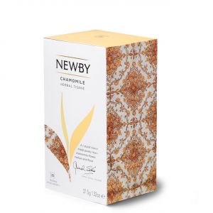 Чай травяной Цветы Ромашки в пакетиках Newby Chamomile Herbal Tisane - 25 шт (Англия)
