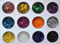 Набор разноцветной соломки  для дизайна ногтей (12шт/набор)