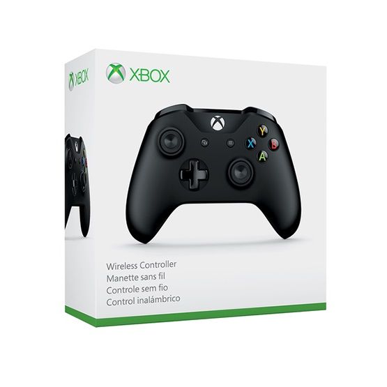 Microsoft Xbox One S Wireless Controller джойстик Black Bluetooth 3.5